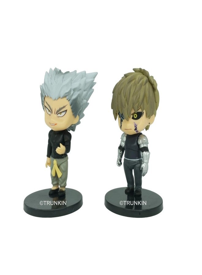 Trunkin One Punch Man GENOS & GAROU Set of 2 STANDIE 10 CM Action Figure - Image 3